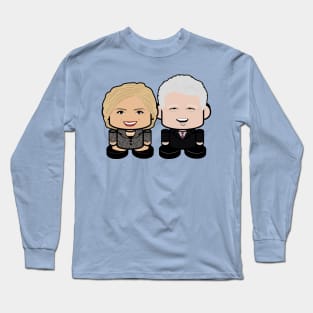 Mr. & Mrs. Billary POLITICO'BOT Toy Robot Long Sleeve T-Shirt